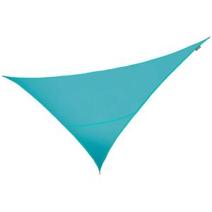 Primrose 6m x 4.2m Triangle Waterproof Sun Shade Canopy 98% UV Block Free Rope in Pale Blue Pale Blue Primrose 6m x 4.2m Triangle Waterproof Sun Shade Canopy 98% UV Block Free Rope in Pale Blue Pale Blue