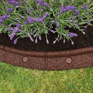 Primrose Flexiborder Garden Edging for Lawns Border Edge Piece in Brown Size: 2 Pack Brown 2 Pack Primrose Flexiborder Garden Edging for Lawns Border Edge Piece in Brown Size: 2 Pack Brown 2 Pack