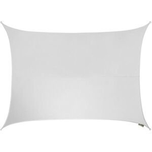 Primrose 4m x 3m Waterproof Patio Sun Shade Sail Canopy 98% UV Block Free Rope in White White Primrose 4m x 3m Waterproof Patio Sun Shade Sail Canopy 98% UV Block Free Rope in White White