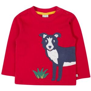 Frugi Boy's Adventure Applique Top in Red Size: 0-3 m Red 0-3 m Frugi Boy's Adventure Applique Top in Red Size: 0-3 m Red 0-3 m