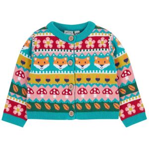 Frugi Girl's Robyn Fairisle Cardigan Size: 0-3 m Multicolor 0-3 m Frugi Girl's Robyn Fairisle Cardigan Size: 0-3 m Multicolor 0-3 m