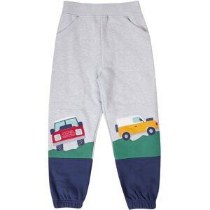 Frugi Boy's Malpas Placement Joggers in Grey Size: 4-5 Years Grey 4-5 Years Frugi Boy's Malpas Placement Joggers in Grey Size: 4-5 Years Grey 4-5 Years