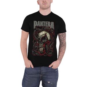 Pantera Serpent Skull T-Shirt in Black Size: Large Black L Pantera Serpent Skull T-Shirt in Black Size: Large Black L