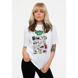 Green Day Dookie Hall Of Fame T-Shirt in White Size: Medium White M Green Day Dookie Hall Of Fame T-Shirt in White Size: Medium White M