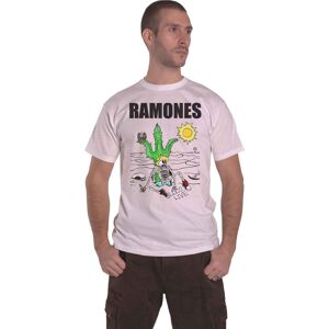 Ramones Loco Live T-Shirt in White Size: 2XL White 2XL Ramones Loco Live T-Shirt in White Size: 2XL White 2XL