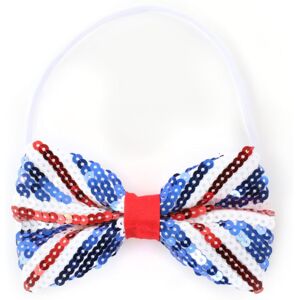 I Love Fancy Dress Union Jack Sequin Bowtie in Red Size: 1 Pack Red 1 Pack I Love Fancy Dress Union Jack Sequin Bowtie in Red Size: 1 Pack Red 1 Pack