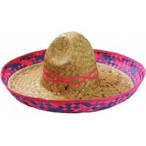I Love Fancy Dress Pink Mexican Sombrero Size: 3 Pack Pink 3 Pack I Love Fancy Dress Pink Mexican Sombrero Size: 3 Pack Pink 3 Pack