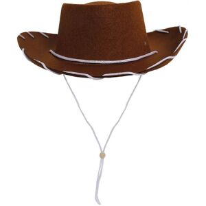 I Love Fancy Dress Brown Cowboy Hat 52cm Size: 3 Pack Brown 3 Pack I Love Fancy Dress Brown Cowboy Hat 52cm Size: 3 Pack Brown 3 Pack