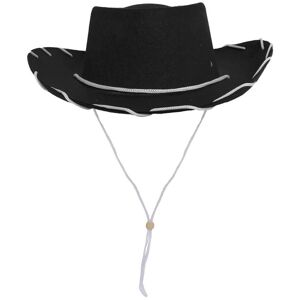I Love Fancy Dress Black Cowboy Hat 52cm Size: 3 Pack Black 3 Pack I Love Fancy Dress Black Cowboy Hat 52cm Size: 3 Pack Black 3 Pack