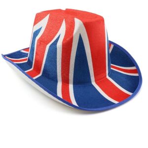 I Love Fancy Dress Union Jack Cowboy Hat in Red Size: 6 Pack Red 6 Pack I Love Fancy Dress Union Jack Cowboy Hat in Red Size: 6 Pack Red 6 Pack
