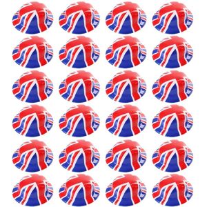 I Love Fancy Dress 24 Pack of Union Jack Flag Print Bowler Hats in Blue Blue 24 Pack I Love Fancy Dress 24 Pack of Union Jack Flag Print Bowler Hats in Blue Blue 24 Pack