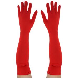 I Love Fancy Dress Women's Long Red Spandex Gloves Size: 12 Pack Red 12 Pack I Love Fancy Dress Women's Long Red Spandex Gloves Size: 12 Pack Red 12 Pack