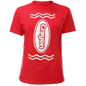 I Love Fancy Dress Red Crayon T-Shirt Size: Large Red Large I Love Fancy Dress Red Crayon T-Shirt Size: Large Red Large