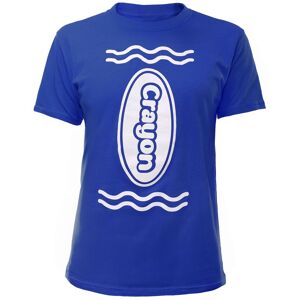 I Love Fancy Dress Royal Blue Crayon T-Shirt Size: Small Blue Small I Love Fancy Dress Royal Blue Crayon T-Shirt Size: Small Blue Small