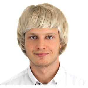 I Love Fancy Dress Short Male Wig - Blonde in Cream Size: 3 Pack Cream 3 Pack I Love Fancy Dress Short Male Wig - Blonde in Cream Size: 3 Pack Cream 3 Pack