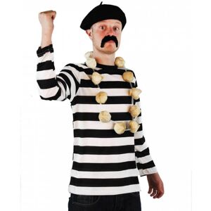 I Love Fancy Dress Men's 4 Piece Set (Black Beret) Size: XL Multicolor XL I Love Fancy Dress Men's 4 Piece Set (Black Beret) Size: XL Multicolor XL