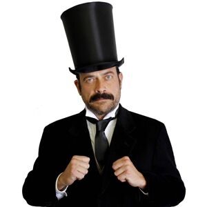 I Love Fancy Dress Men's Satin Bell Top Hat in Black Size: 6 Pack Black 6 Pack I Love Fancy Dress Men's Satin Bell Top Hat in Black Size: 6 Pack Black 6 Pack