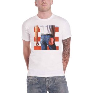 Bruce Springsteen Born In The USA T-Shirt in White Size: 2XL White 2XL Bruce Springsteen Born In The USA T-Shirt in White Size: 2XL White 2XL
