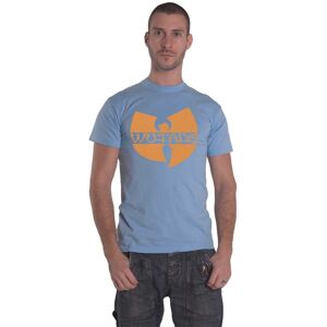 Wu Tang Clan Katana Logo T-Shirt in Blue Size: 2XL Blue 2XL Wu Tang Clan Katana Logo T-Shirt in Blue Size: 2XL Blue 2XL