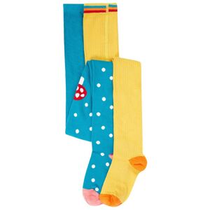 Frugi Girl's Norah 2pk Tights in Yellow Size: 8-10 Years Yellow 8-10 Years Frugi Girl's Norah 2pk Tights in Yellow Size: 8-10 Years Yellow 8-10 Years