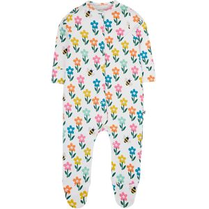Frugi Girl's Lovely Babygrow in White Size: 9-12 m White 9-12 m Frugi Girl's Lovely Babygrow in White Size: 9-12 m White 9-12 m