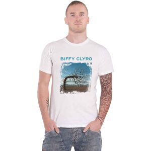 Biffy Clyro Opposites T-Shirt in White Size: Medium White M Biffy Clyro Opposites T-Shirt in White Size: Medium White M