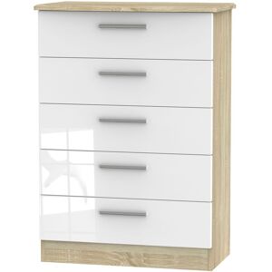 Ready Assembled 2 U Windsor 5 Drawer Chest (Ready Assembled) Multicolor Ready Assembled 2 U Windsor 5 Drawer Chest (Ready Assembled) Multicolor