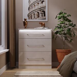 Ready Assembled 2 U Lyon 3 Drawer Deep Chest (Ready Assembled) in Taupe Size: Medium Taupe Medium Ready Assembled 2 U Lyon 3 Drawer Deep Chest (Ready Assembled) in Taupe Size: Medium Taupe Medium