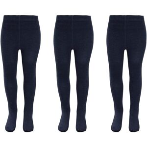 KAV Girl's 3-Pcs Smooth Cotton Tights Leggings in Navy Size: 9-10 Years Navy 9-10 Years KAV Girl's 3-Pcs Smooth Cotton Tights Leggings in Navy Size: 9-10 Years Navy 9-10 Years