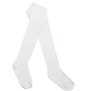 KAV Girl's Smooth Cotton Tights Leggings in White Size: 11-12 Years White 11-12 Years KAV Girl's Smooth Cotton Tights Leggings in White Size: 11-12 Years White 11-12 Years