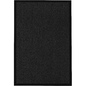 KAV Durable Washable Non-Slip Dust Absorbent Door Mat Dirt Trapper in Black Size: 90 cm x 150 cm Black 90 cm x 150 cm KAV Durable Washable Non-Slip Dust Absorbent Door Mat Dirt Trapper in Black Size: 90 cm x 150 cm Black 90 cm x 150 cm