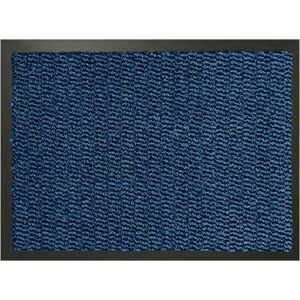 KAV Durable Washable Non-Slip Dust Absorbent Door Mat Dirt Trapper in Blue Size: 90 cm x 150 cm Blue 90 cm x 150 cm KAV Durable Washable Non-Slip Dust Absorbent Door Mat Dirt Trapper in Blue Size: 90 cm x 150 cm Blue 90 cm x 150 cm