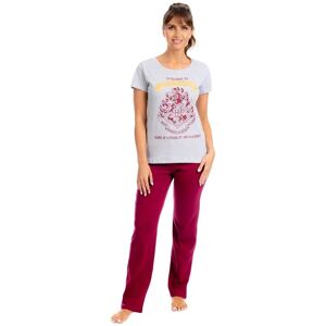 Harry Potter Women's Hogwarts Pyjamas in Red Size: Large Red L Harry Potter Women's Hogwarts Pyjamas in Red Size: Large Red L