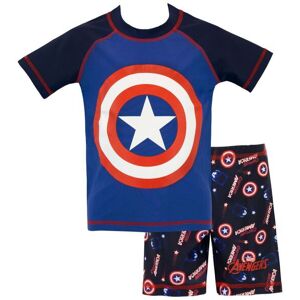 Marvel Boy's Captain America Avengers Two Piece Swim Set in Blue Size: 3-4 Years Blue 3-4 Years Marvel Boy's Captain America Avengers Two Piece Swim Set in Blue Size: 3-4 Years Blue 3-4 Years