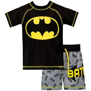 DC Comics Boy's Batman Swimsuit Two Piece Swim Set in Black Size: 9-10 Years Black 9-10 Years DC Comics Boy's Batman Swimsuit Two Piece Swim Set in Black Size: 9-10 Years Black 9-10 Years