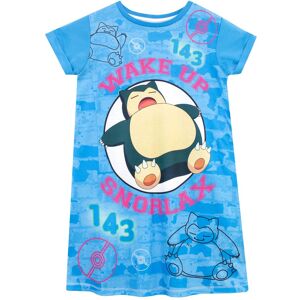 Pokemon Girl's Snorlax Nightdress in Blue Size: 9-10 Years Blue 9-10 Years Pokemon Girl's Snorlax Nightdress in Blue Size: 9-10 Years Blue 9-10 Years