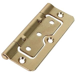 Timco Hurlinge - Fixed Pin (104) - Electro Brass (Size 101 x 66 - 2 Pieces) in Gold Gold Timco Hurlinge - Fixed Pin (104) - Electro Brass (Size 101 x 66 - 2 Pieces) in Gold Gold