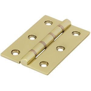 Timco Double Phosphor Bronze Washered Hinges - Solid Brass - Polished Brass in Gold Gold Timco Double Phosphor Bronze Washered Hinges - Solid Brass - Polished Brass in Gold Gold