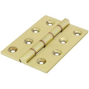 Timco Double Phosphor Bronze Washered Hinges - Solid Brass - Polished Brass in Gold Gold Timco Double Phosphor Bronze Washered Hinges - Solid Brass - Polished Brass in Gold Gold