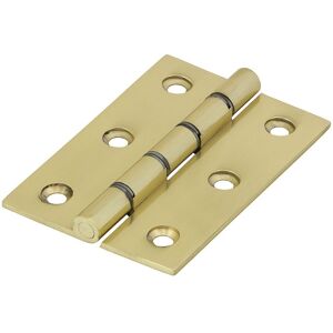 Timco Double Steel Washered Hinges - Solid Brass - Polished Brass in Gold Gold Timco Double Steel Washered Hinges - Solid Brass - Polished Brass in Gold Gold