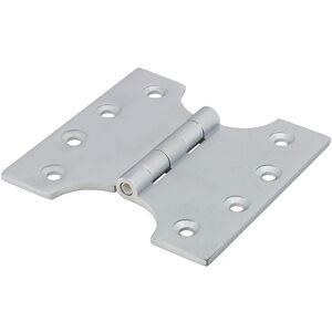 Timco Parliament Hinges - Solid Brass - Satin Chrome in Silver Silver Timco Parliament Hinges - Solid Brass - Satin Chrome in Silver Silver
