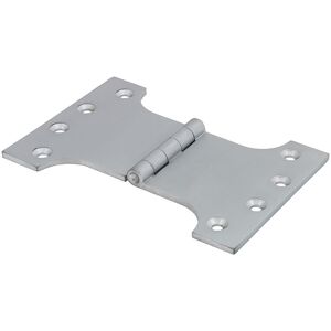 Timco Parliament Hinges - Solid Brass - Satin Chrome in Silver Silver Timco Parliament Hinges - Solid Brass - Satin Chrome in Silver Silver