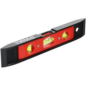Timco Toolbox Spirit Level - Plastic (Size 225mm - 1 Each) in Black Size: 1000mm x 1000mm Black 1000mm x 1000mm Timco Toolbox Spirit Level - Plastic (Size 225mm - 1 Each) in Black Size: 1000mm x 1000mm Black 1000mm x 1000mm