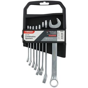Timco Spanner Set - Combination (Size 8pcs - 8 Pieces) in Silver Silver Timco Spanner Set - Combination (Size 8pcs - 8 Pieces) in Silver Silver
