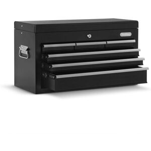 VonHaus Topchest Tool Box in Black Black VonHaus Topchest Tool Box in Black Black