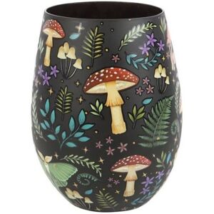 KDMD Dark Forest Print Stemless Glass in Black Black KDMD Dark Forest Print Stemless Glass in Black Black