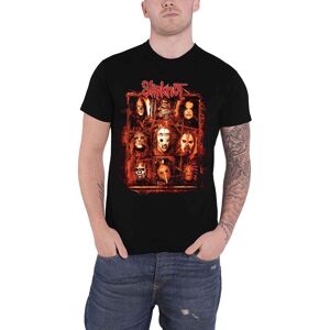 Slipknot Rusty Face T-Shirt in Black Size: 2XL Black 2XL Slipknot Rusty Face T-Shirt in Black Size: 2XL Black 2XL