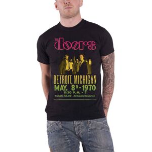 The Doors Gradient Show Poster T-Shirt in Black Size: XL Black XL The Doors Gradient Show Poster T-Shirt in Black Size: XL Black XL