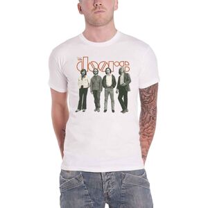 The Doors Band Standing T-Shirt in White Size: 2XL White 2XL The Doors Band Standing T-Shirt in White Size: 2XL White 2XL