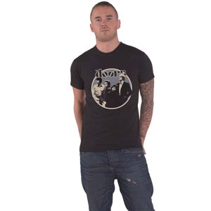 The Doors Retro Circle Band Logo T-Shirt in Black Size: 2XL Black 2XL The Doors Retro Circle Band Logo T-Shirt in Black Size: 2XL Black 2XL